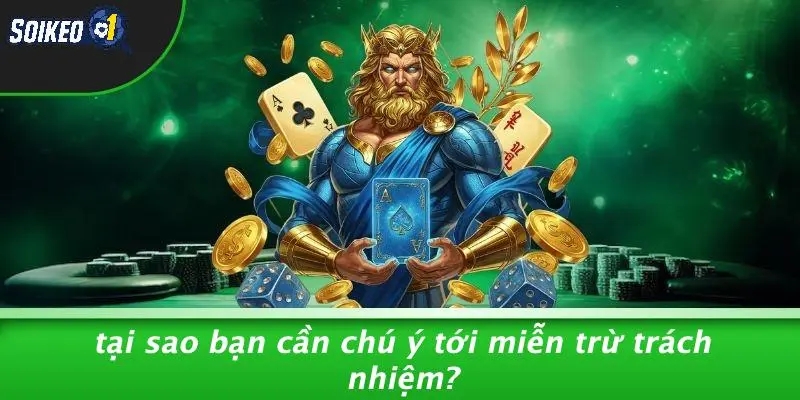 Tại Sao Bạn Cần Chú Ý Tới Miễn Trừ Trách Nhiệm?