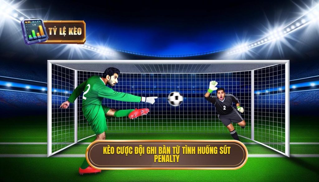 Kèo cược đội ghi bàn từ tình huống sút penalty