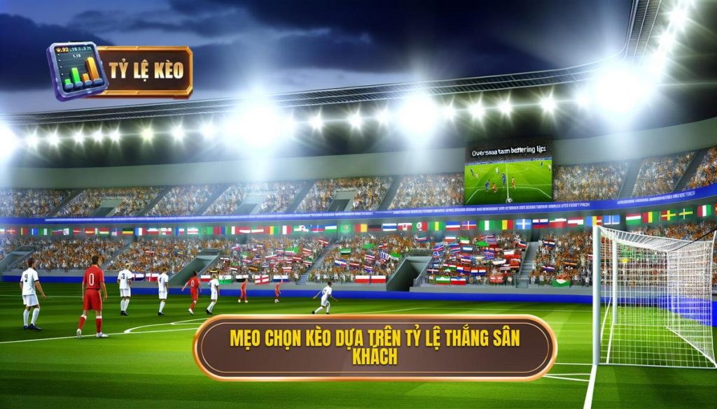 Mẹo chọn kèo dựa trên tỷ lệ thắng sân khách