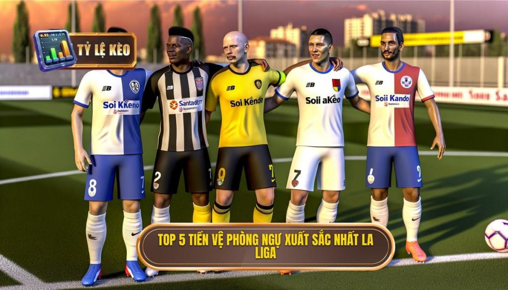 Top 5 tiền vệ phòng ngự xuất sắc nhất La Liga