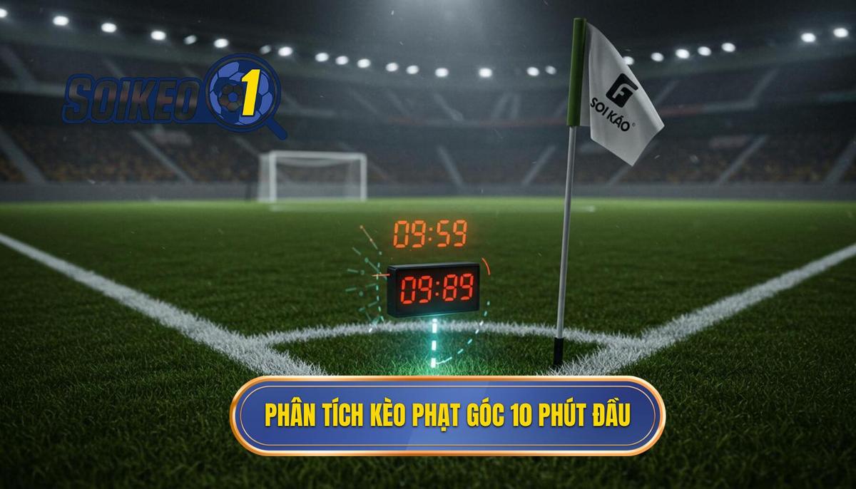 Phân Tích Cơ Bản về Kèo cược đội nhận quả phạt góc trong 10 phút đầu