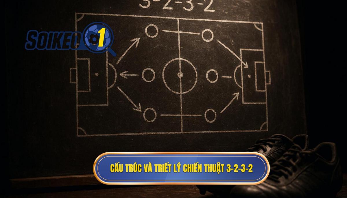 Cấu Trúc Và Triết Lý Cốt Lõi Của Chiến Thuật 3-2-3-2