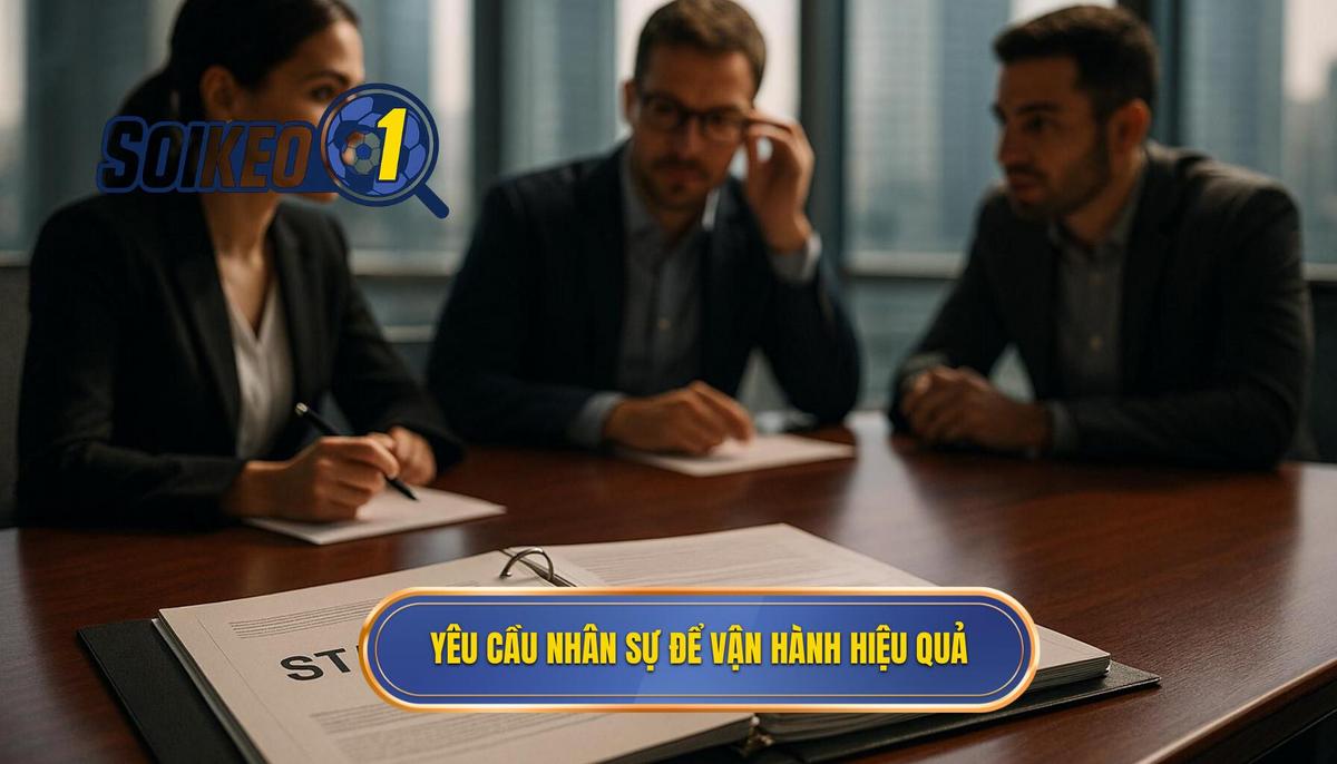 Yêu Cầu Nhân Sự Đặc Thù Để Vận Hành Hiệu Quả