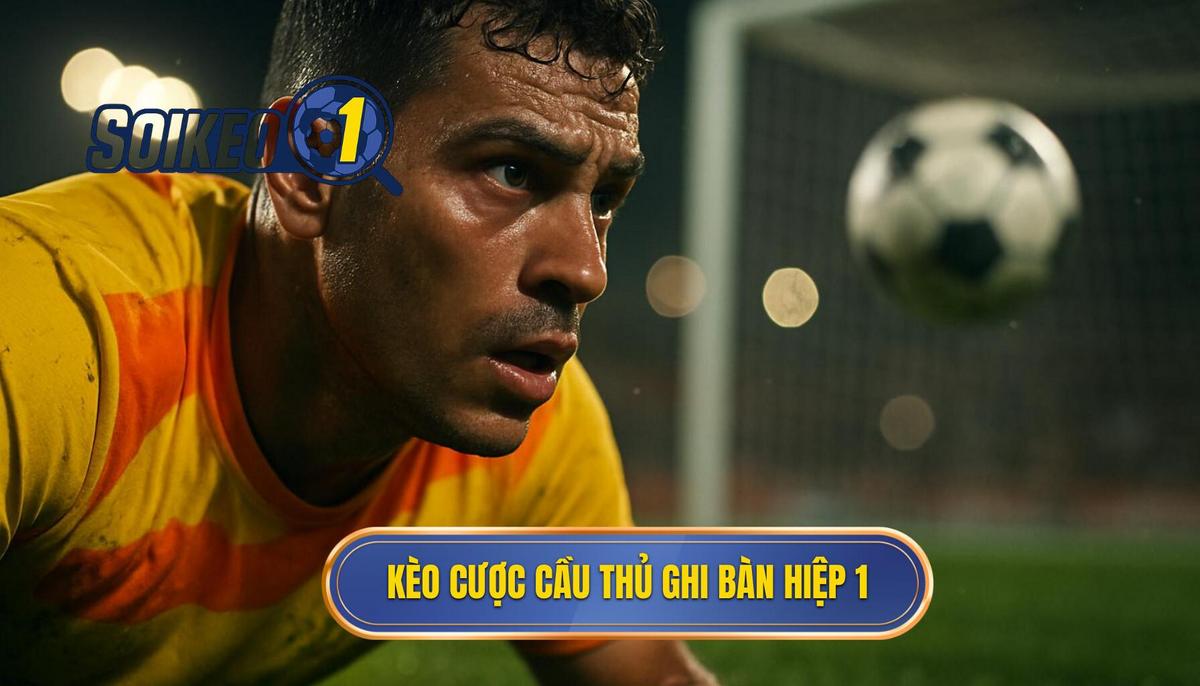 Kèo Cược Cầu Thủ Ghi Bàn Hiệp 1 Là Gì?
