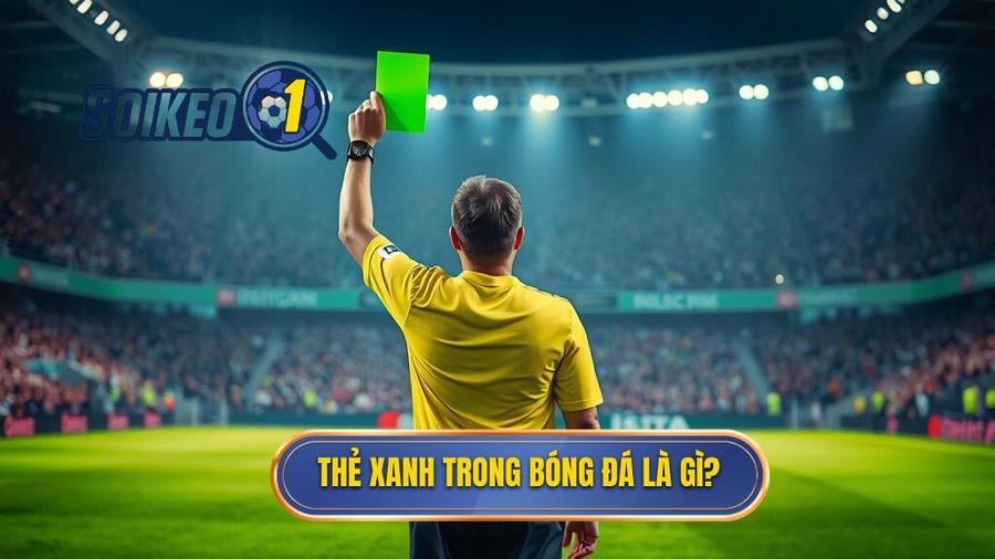 Định nghĩa: Thẻ xanh trong bóng đá là gì?
