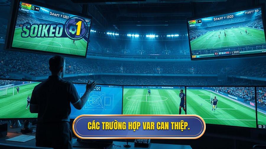 Bốn trường hợp VAR được phép can thiệp
