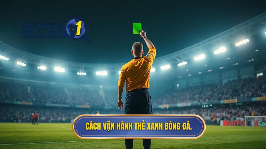 Quy tắc vận hành của thẻ xanh trên sân cỏ