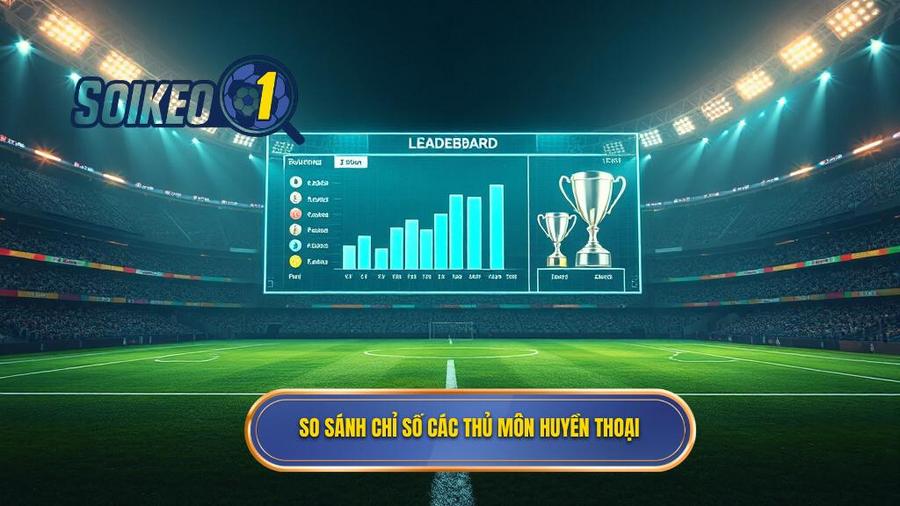 Bảng so sánh các chỉ số của những thủ môn huyền thoại tiêu biểu