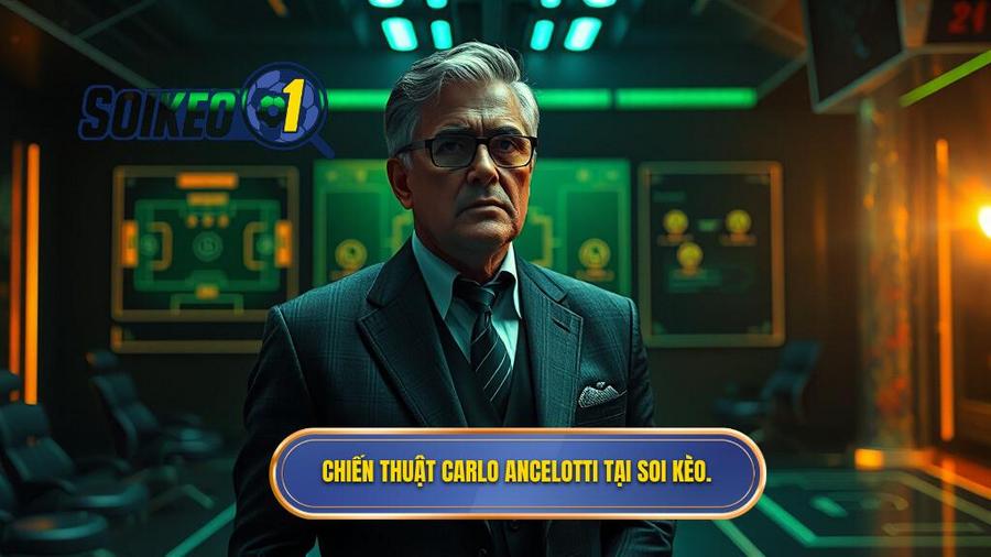 Chiến thuật Carlo Ancelotti: Nghệ thuật đắc nhân tâm và tư duy linh hoạt